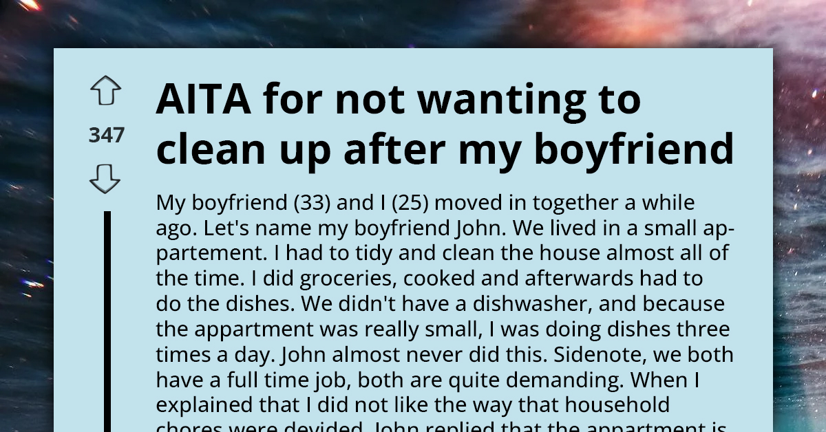 Lady Cries Out As She's Tired Of Cleaning After Her Boyfriend Who Sees Nothing Wrong In Being Messy