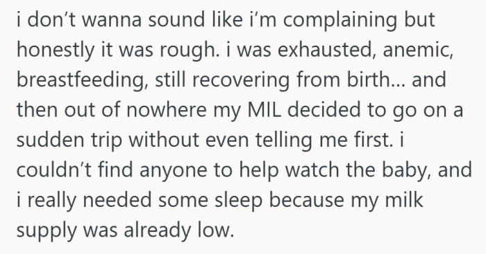 Nothing says “support system” like vanishing on a trip the moment things get hard.