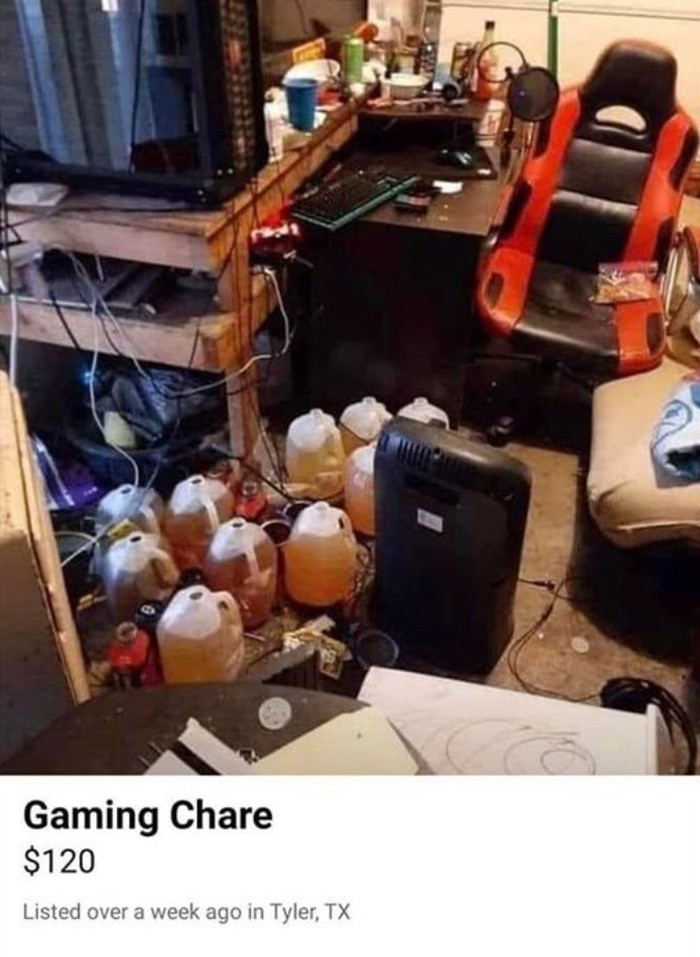 5. A gaming chair