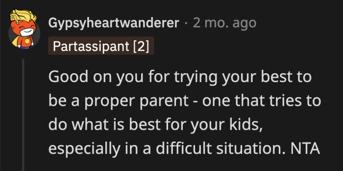 Their home life sounds complicated and fragile, but it's the best for OP's children. They are making many compromises to protect the kids. They are good parents.