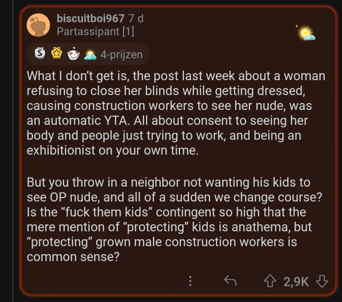 People care more about construction workers than kids.