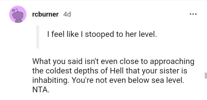 You are not even below sea level