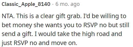 OP should respond with a simple decline.