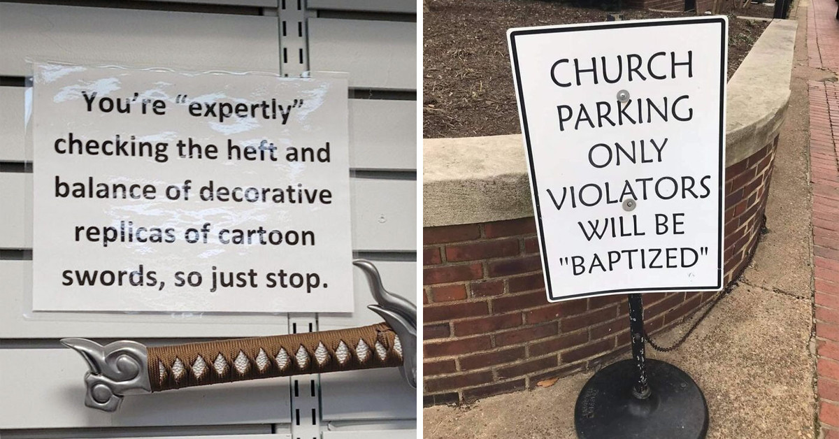 50 Cases of Misused Quotation Marks That Produced Some Funny, Some Worrying, and Some Disturbing Sentences