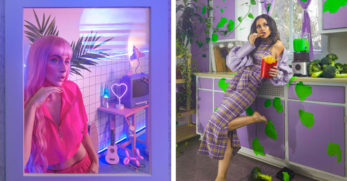 Woman Documents Her Journey Through A Month With These 28 Extraordinary Self-Portraits