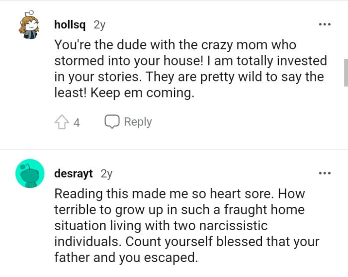 The story made this Redditor's heart sore