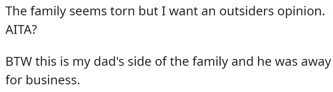 So, the OP asks for unbiased opinions on the matter: