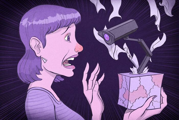 30. A thoughtful illustration