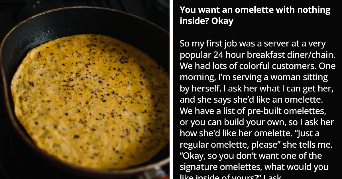 Breakfast Connoisseur Tries to Send Back the Plain Eggs She Ordered but Got a Lesson on What an Omelet Really Is