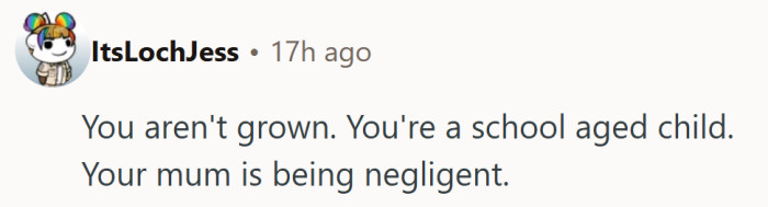 Simple, direct, and heartbreaking: no child should have to remind their parent what childhood means.