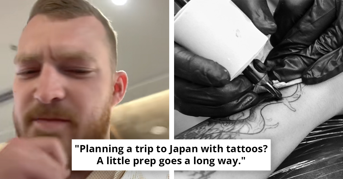 Tattoos Cause Trouble In Japan With TikToker Rejected By Hotels