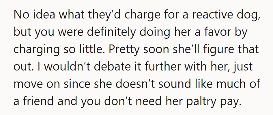 No idea about reactive dog rates, but they were definitely doing her a favor. She’ll figure it out soon.