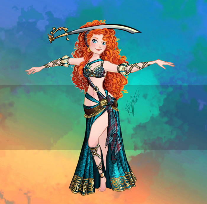 10. Disney Belly Dancers: My Sword, My Fate