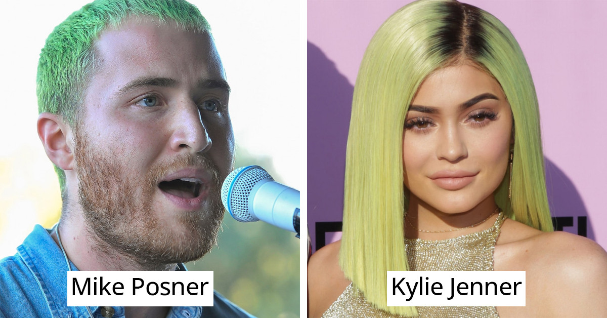 13 Celebrities Who Jumped On The Green Hair Hype Train And Absolutely Slayed It