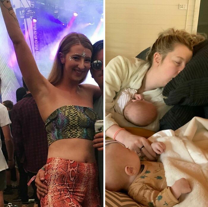 6. From Arms Up To Man Down! Look At That Face Plant. Even Her Kid Is Impressed!