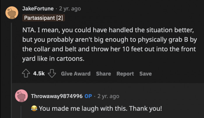 We can find comfort in imagining this happening