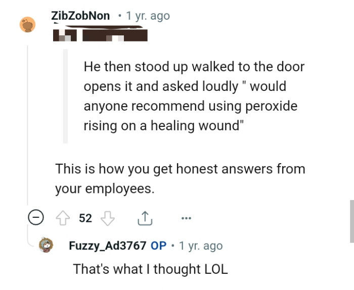 Getting honest answers