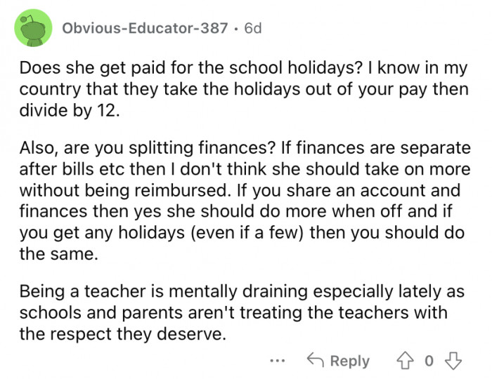 What about the money?