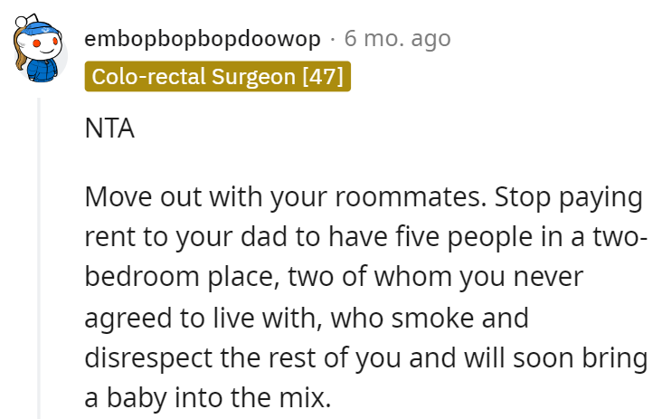 It's time to move out