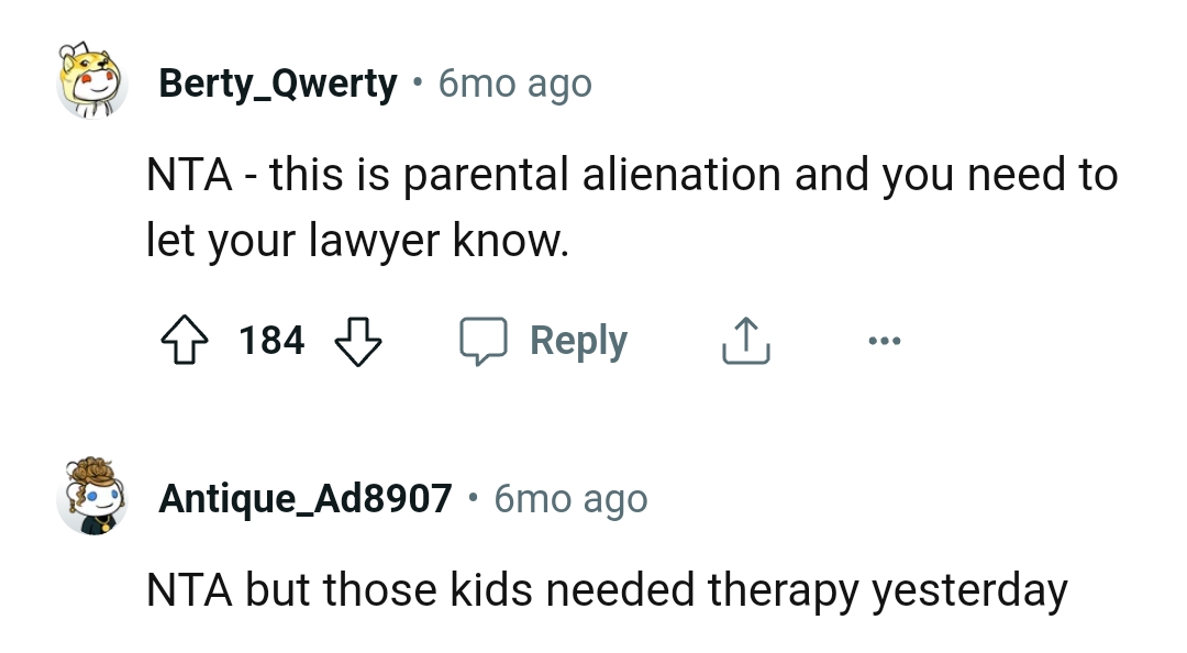 OP's Kids Need Therapy