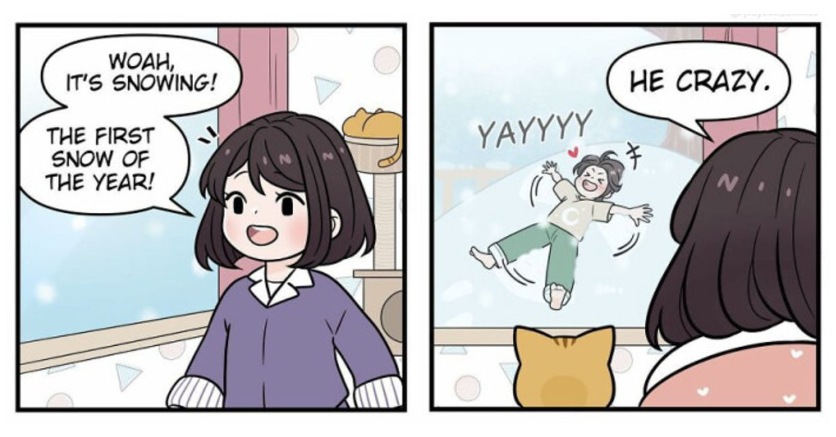 Artist Shares Her Daily Life With Her Husband And The Challenges They Face Through These Comics