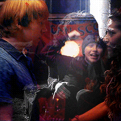 11. Ron dated Lavender Brown because he hated the fact that Hermione started dating Viktor Krum.