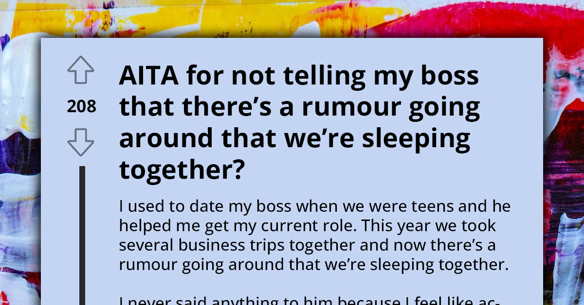 Boss Expresses Frustration As Female Employee Keeps Quiet About Gossip Linking Them Romantically