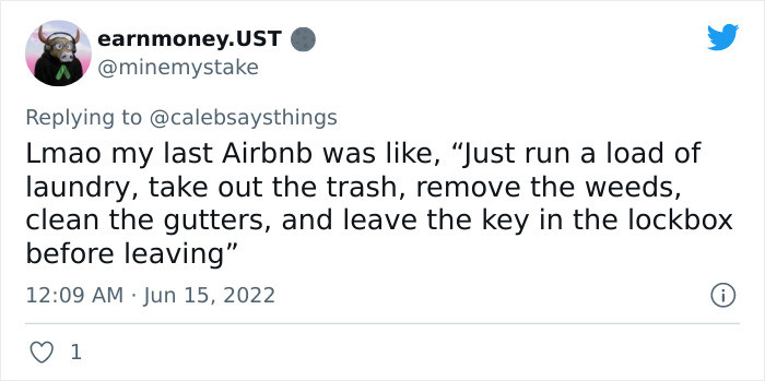 31. You paid to be their gardener?