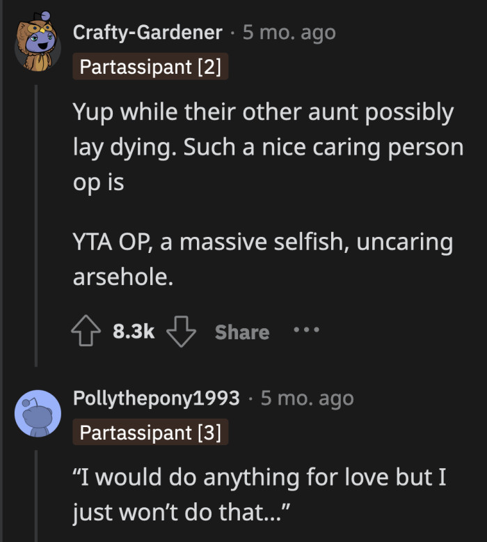 OP's sister was right. He is an uncaring jerk.