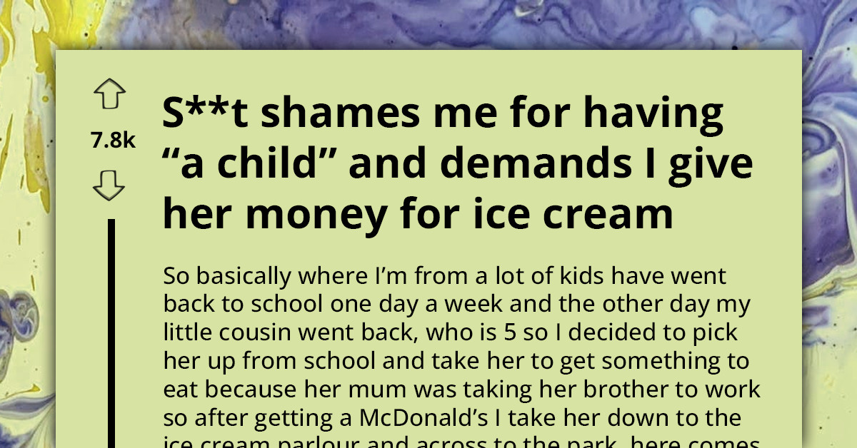 Lady Left Dumbstruck As Entitled Mom Demands Money For Ice Cream, Then Resorts To Slut-Shaming After Her Request Is Denied