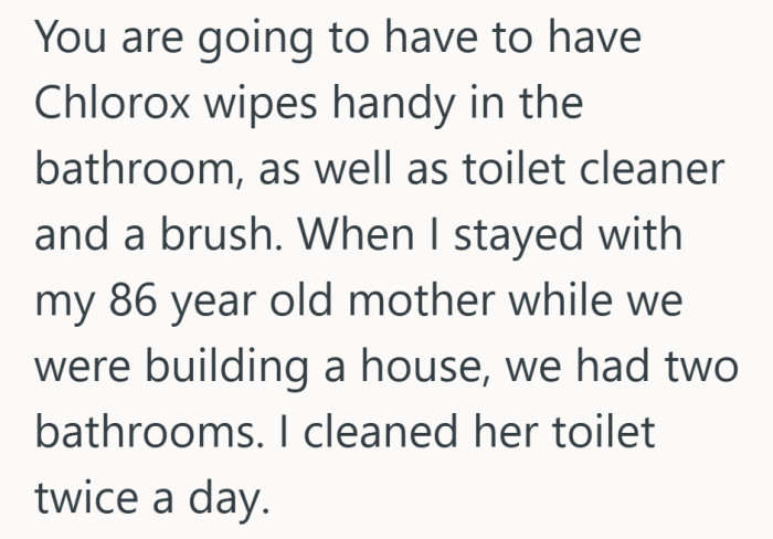 It reads like hard-earned experience, the kind that comes from care, patience, and daily cleanup no one talks about.