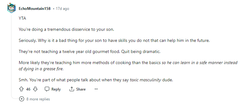 YTA seems the way to go here.