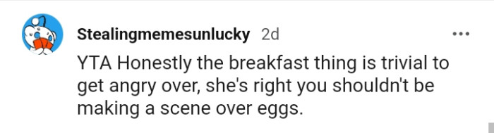 And the comments roll in...