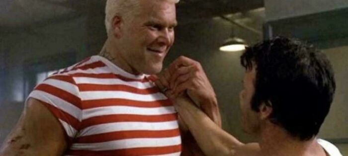 "During The Punisher (2004), Thomas Jane accidentally stabbed co-star Kevin Nash with a real knife when a stunt coordinator forgot to swap it for the prop."