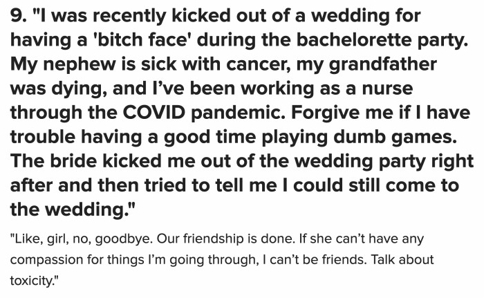The 'b*tch face' comes from a place of overthinking because everything’s not all good