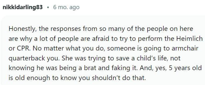 No matter what you do, someone will criticize it...