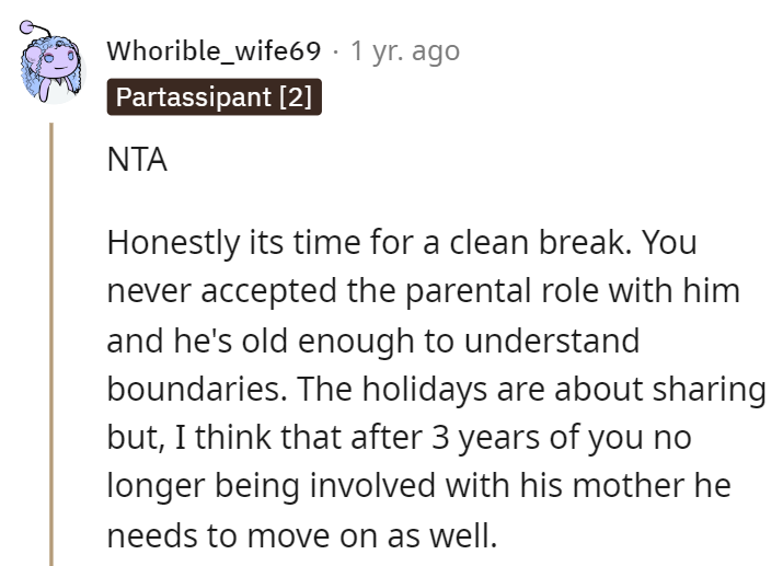 Time for a clean break