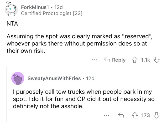 The stranger was well aware of the consequences and still chose to ignore them.