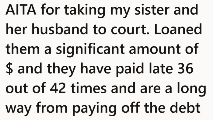 A family agreement stretches over years, and missed deadlines quietly turn into a breaking point.
