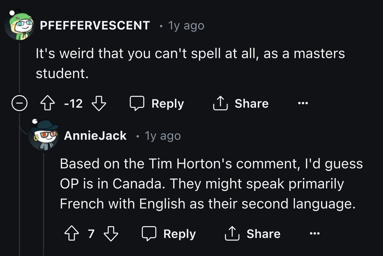 Hey, there's some discrimination here...