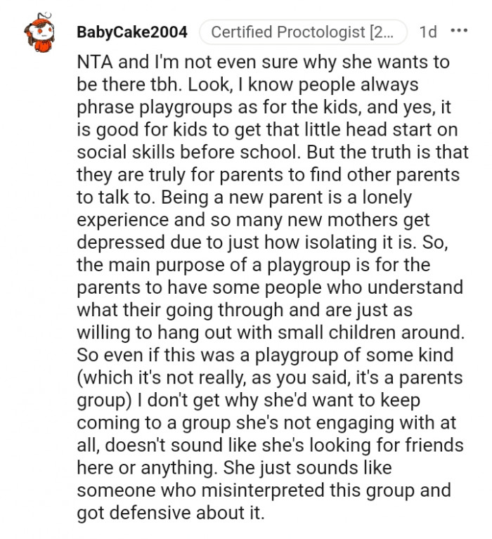 Doesn't sound like she's looking for friendship or anything