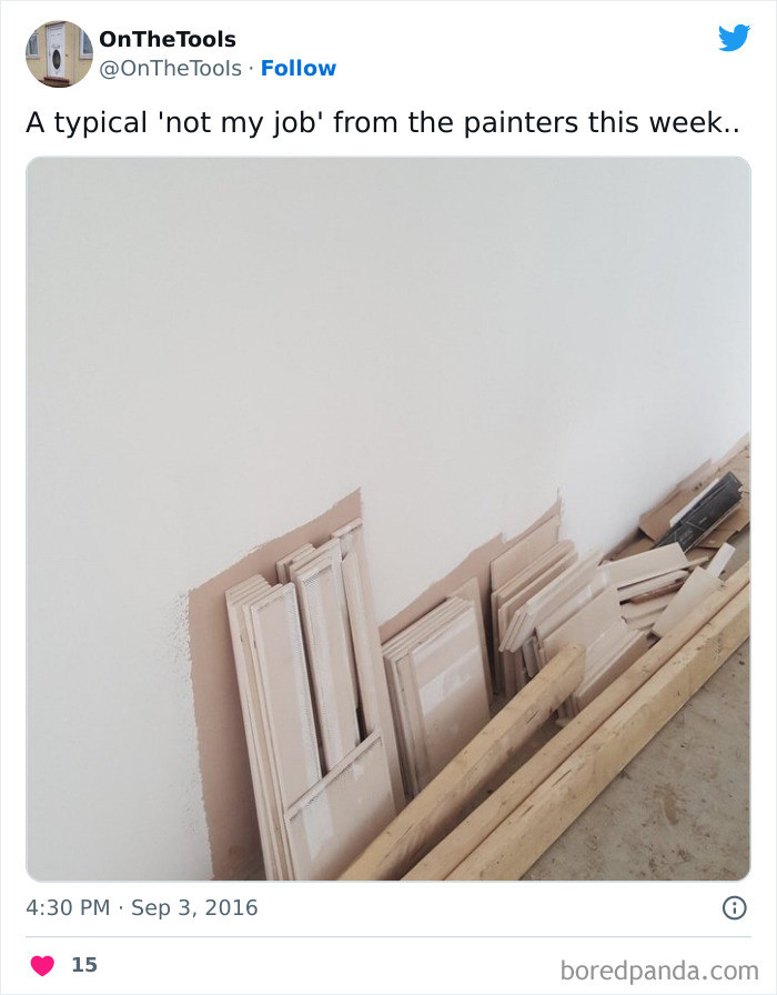 27. 'Not my job