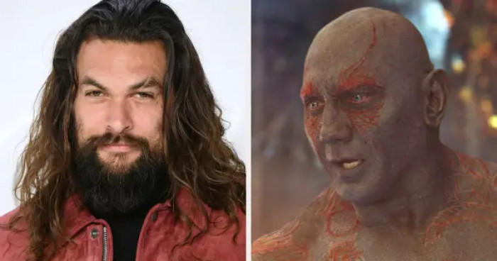 3. Jason Momoa was considered for Drax but he turned it down.
