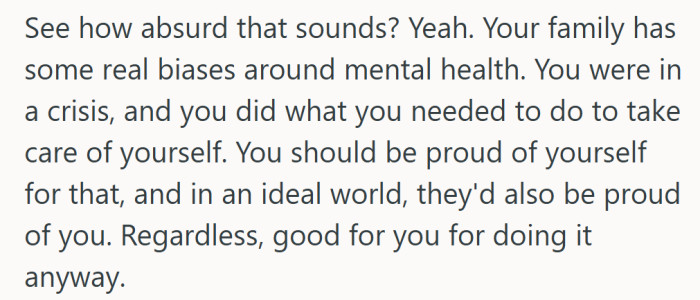 Sometimes the clearest perspective comes from someone outside the chaos.