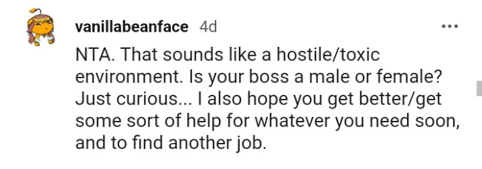 That is a toxic environment to work in