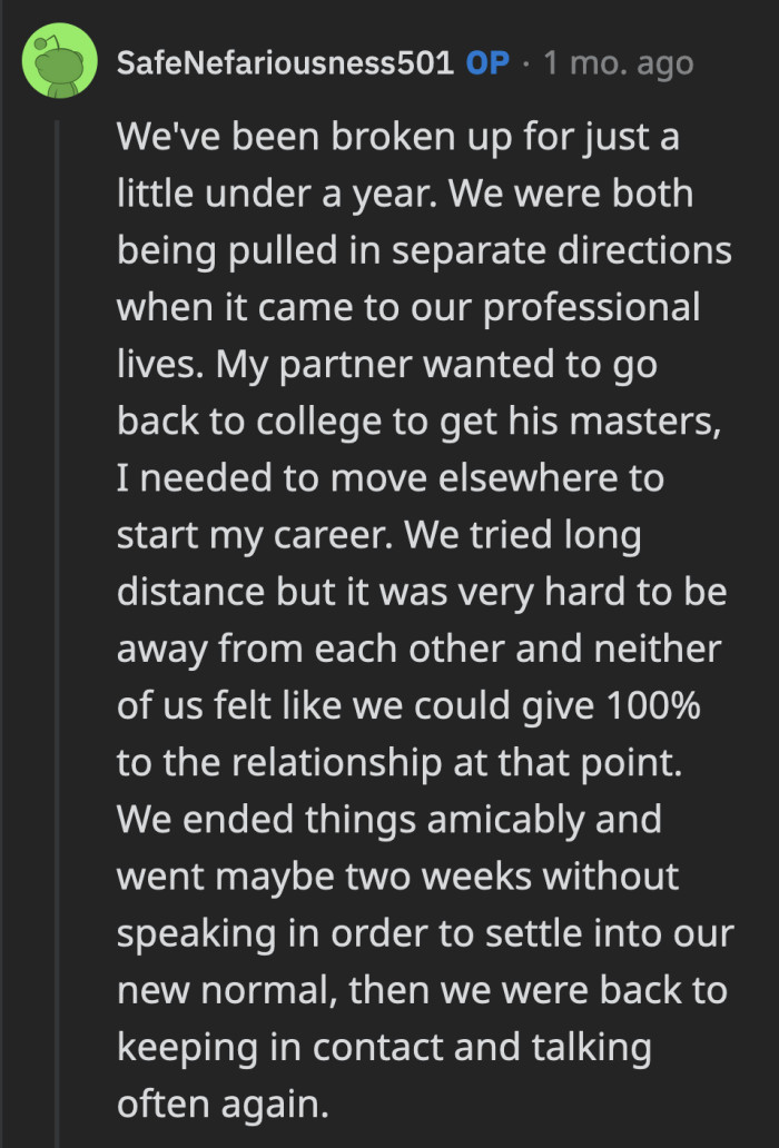 A little under a year and OP started dating his current girlfriend 8 months ago. Maybe OP needs more time to be single because this sounds like a disaster waiting to happen.