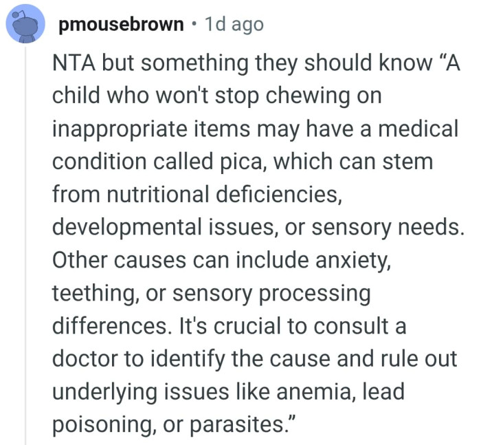 It's crucial to consult a doctor