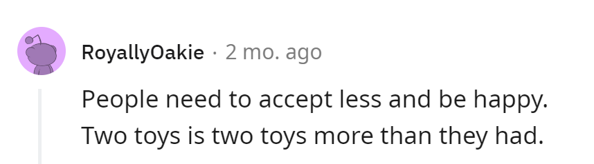 Less griping, more rejoicing! Two toys: a double dose of delight!