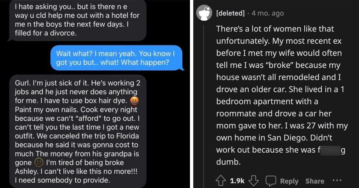 Shallow Wife Divorces Her Husband Who Has Two Jobs, Calls Him Broke Because He Can't Afford Her Trips to the Hair & Nail Salon