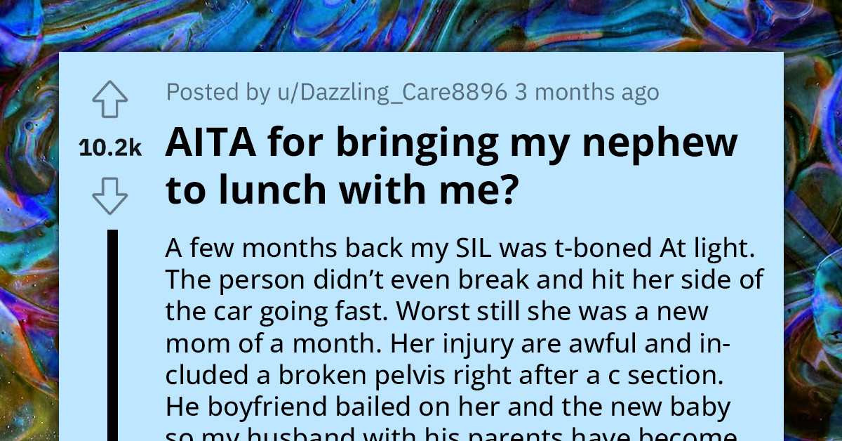 Young Woman Takes Baby Nephew to Family Lunch; Her Parents Express Concern About the Level of Her Involvement